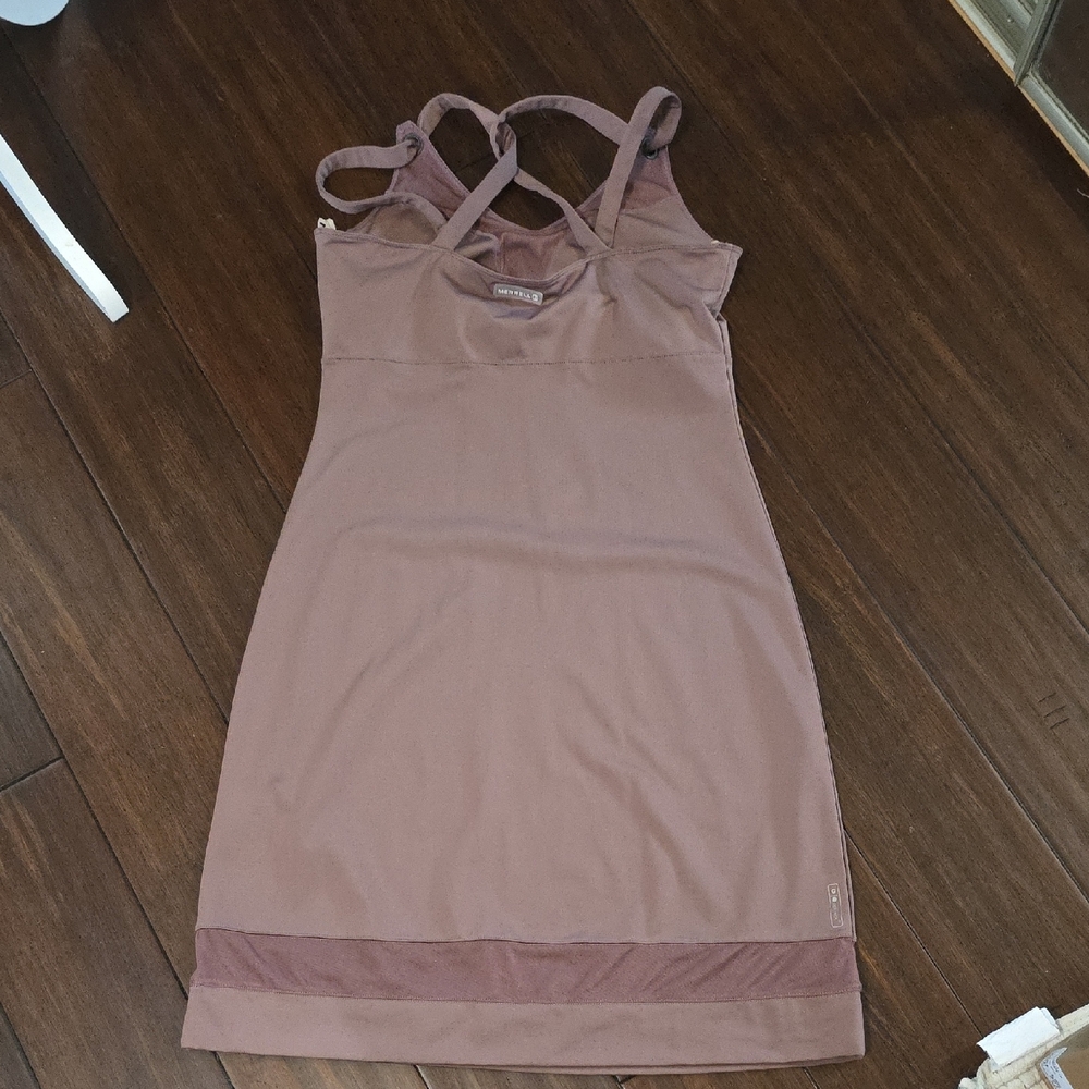 Merrell Subtle Purple Dress/ Built In BRA A43 - Picture 2 of 5